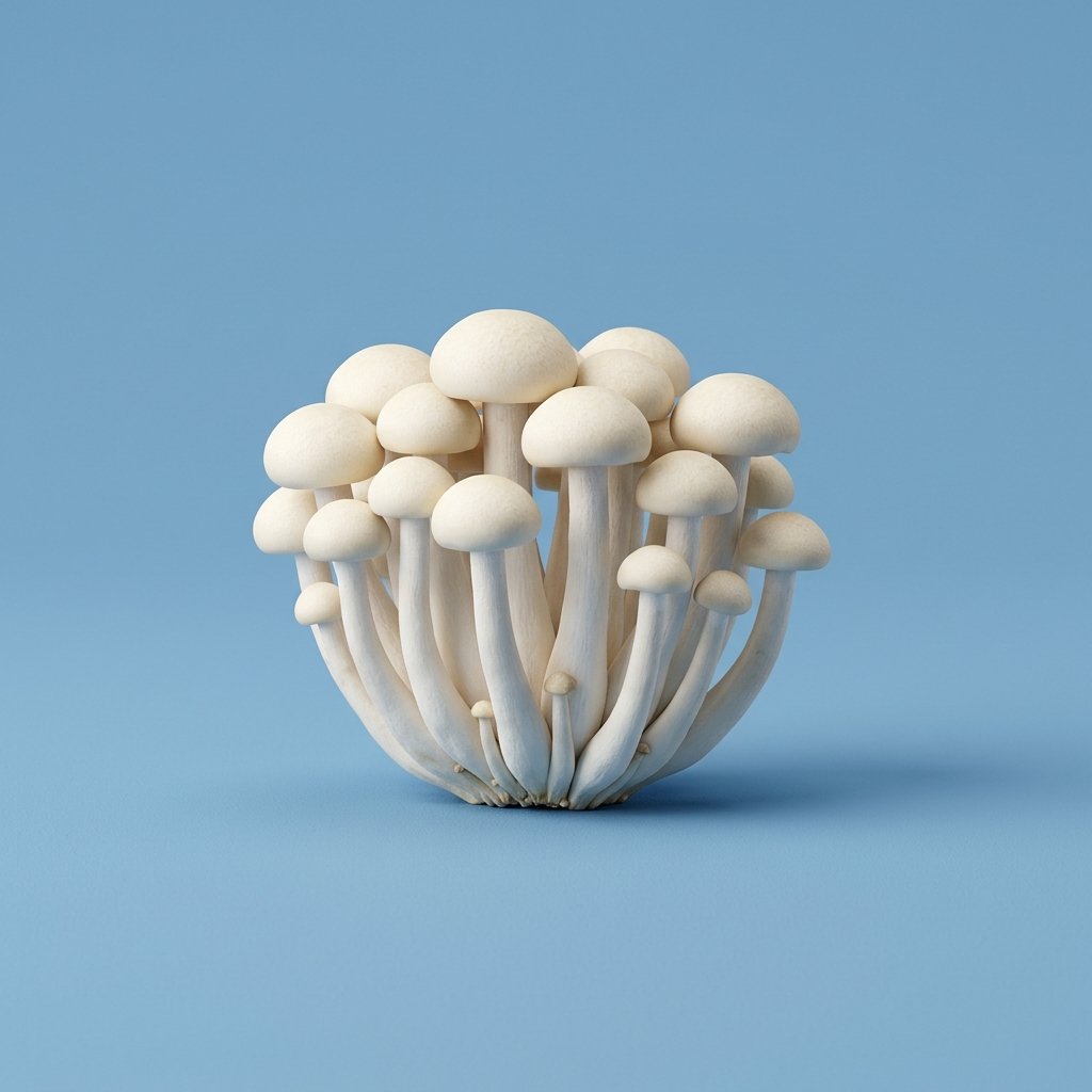Mushroom Shimiji White